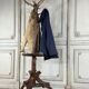 Carved wooden coat rack from the Black Forest, circa 1900.