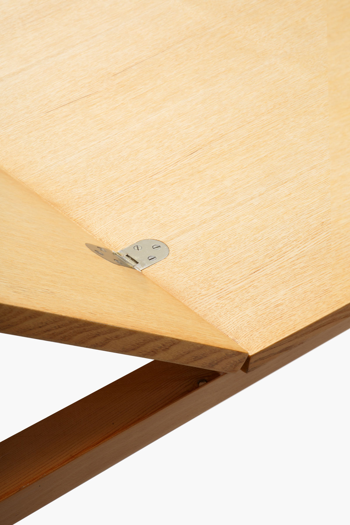 Table extensible en frêne des années 1960