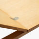 Table extensible en frêne des années 1960