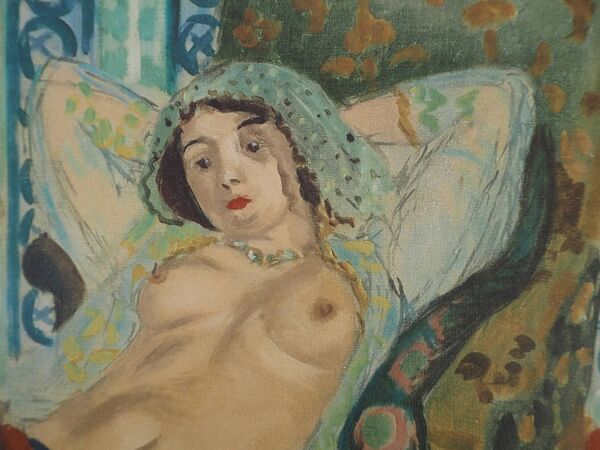 Henri Matisse : Nu au pantalon rouge - Lithographie signée