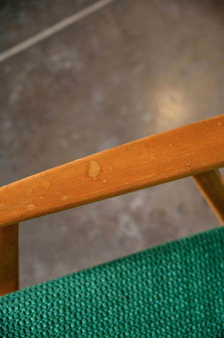 Vintage fan back armchair