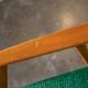 Vintage fan back armchair