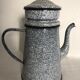 Enamelled coffee maker