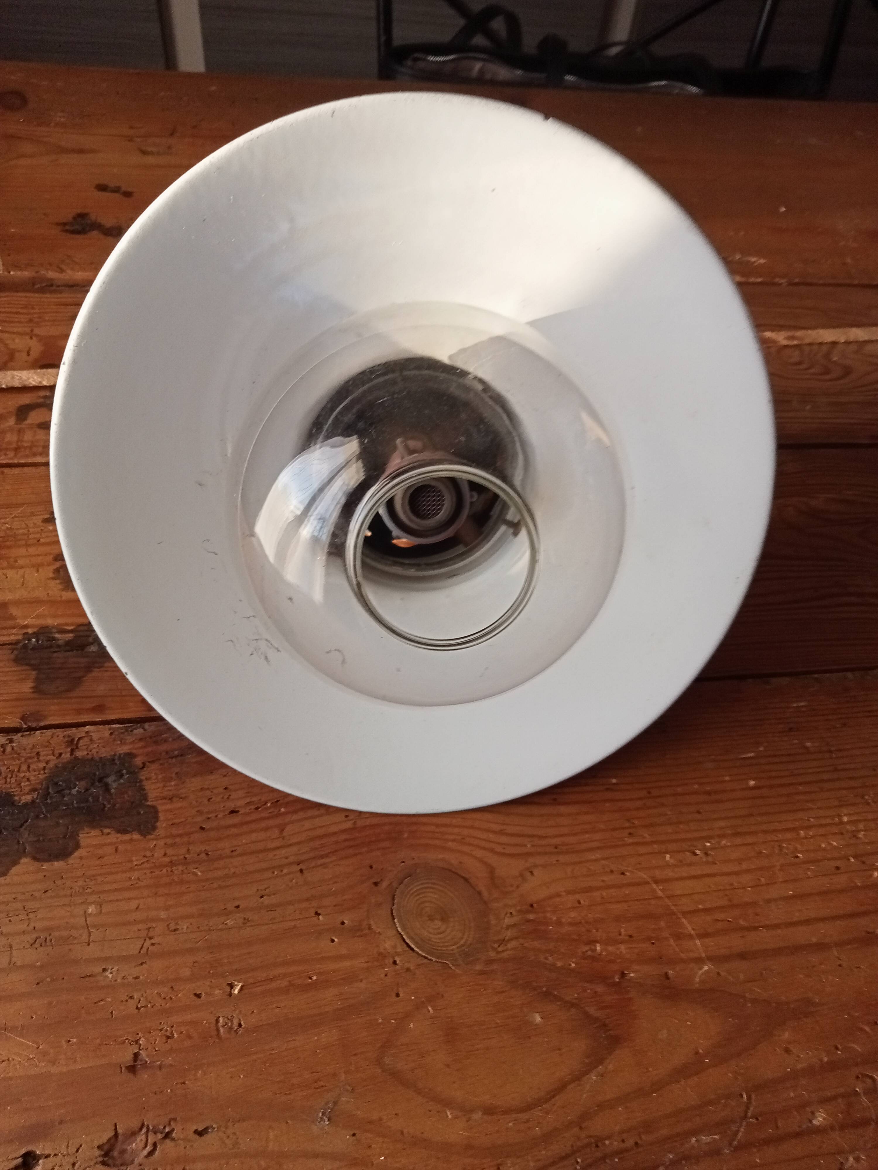 Old gas ceiling light