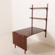 Poul Cadovius shelving wall unit with extendable  desk or a table for Cado,