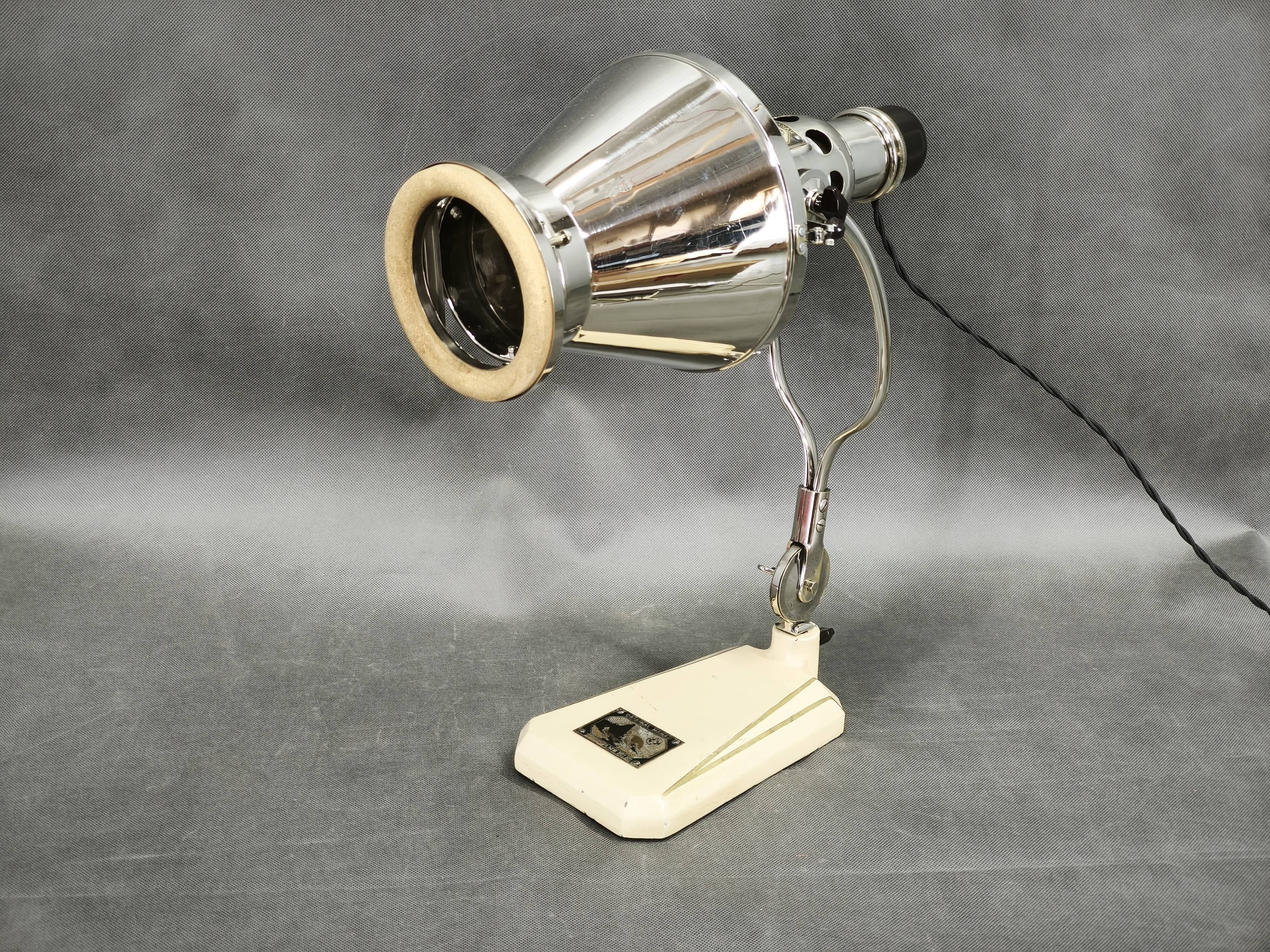 Original Hanau Bauhaus Medical Lamp, Germany, 1930s