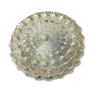 Plafonnier en verre bulle années