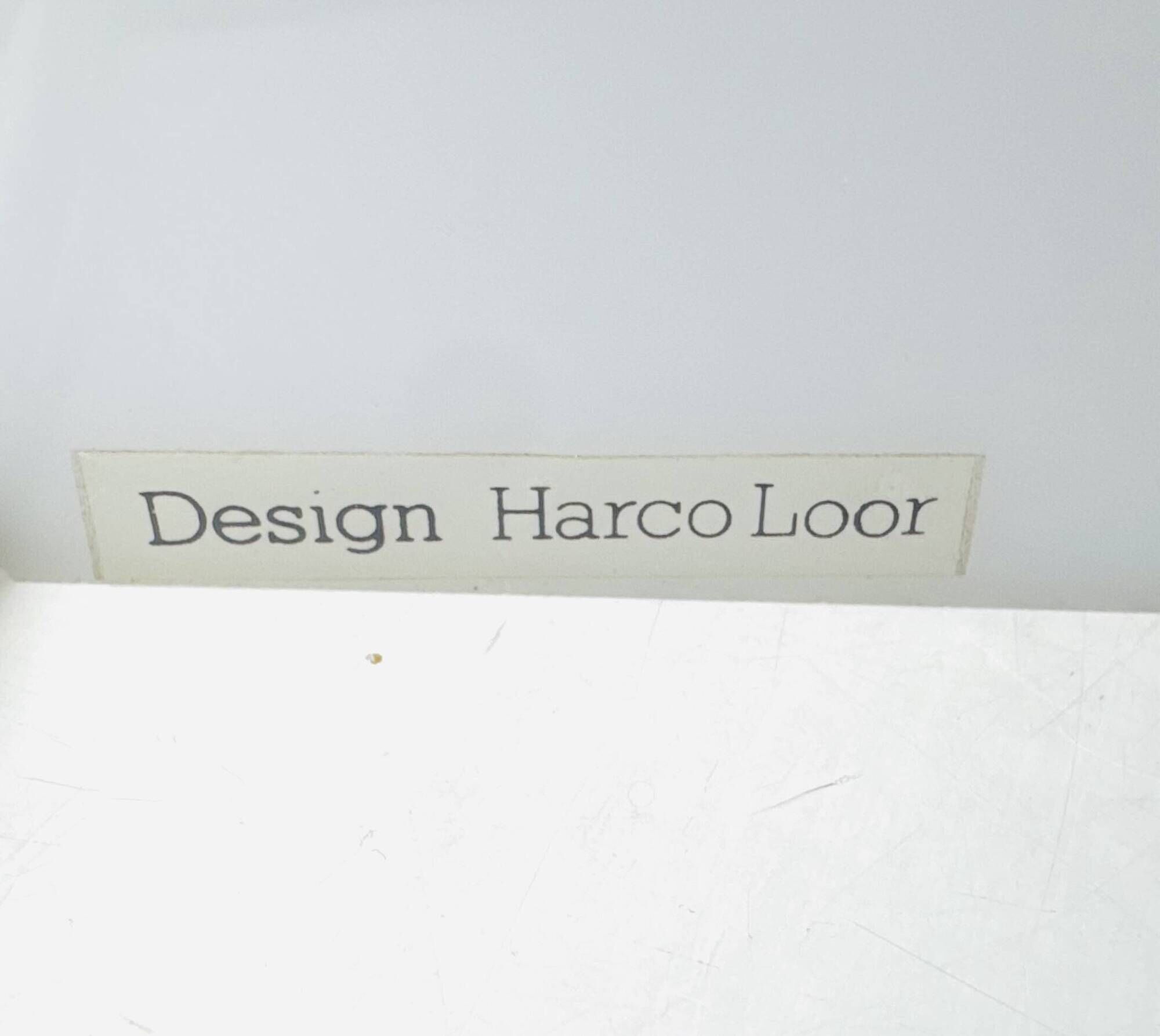 Cube Shaped Table Lamp By Harco Loor For Harco Loor Design, The Netherlands 1980S