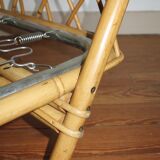 Bed basket rattan 60s