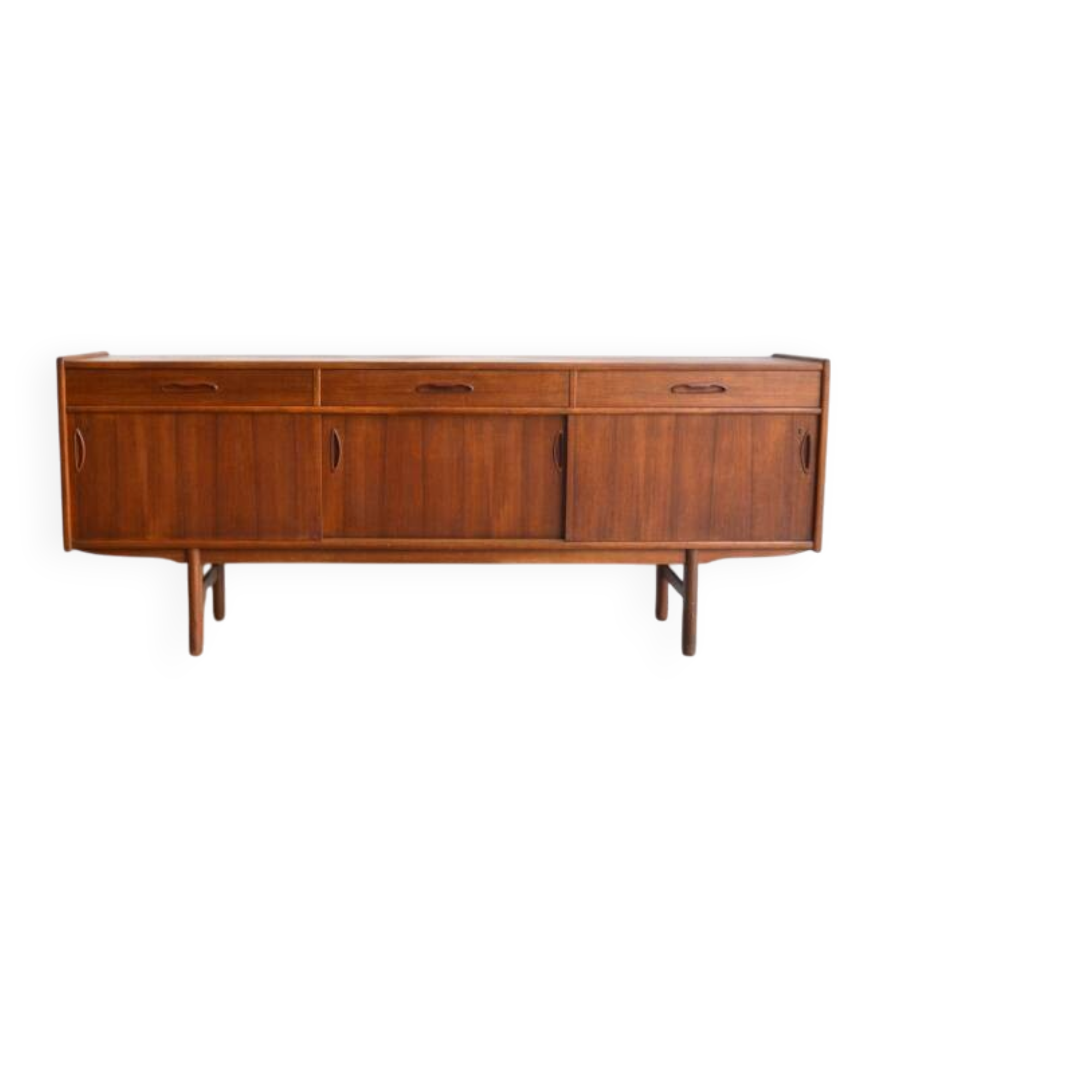 Enfilade danoise en teck par Sven Andersen