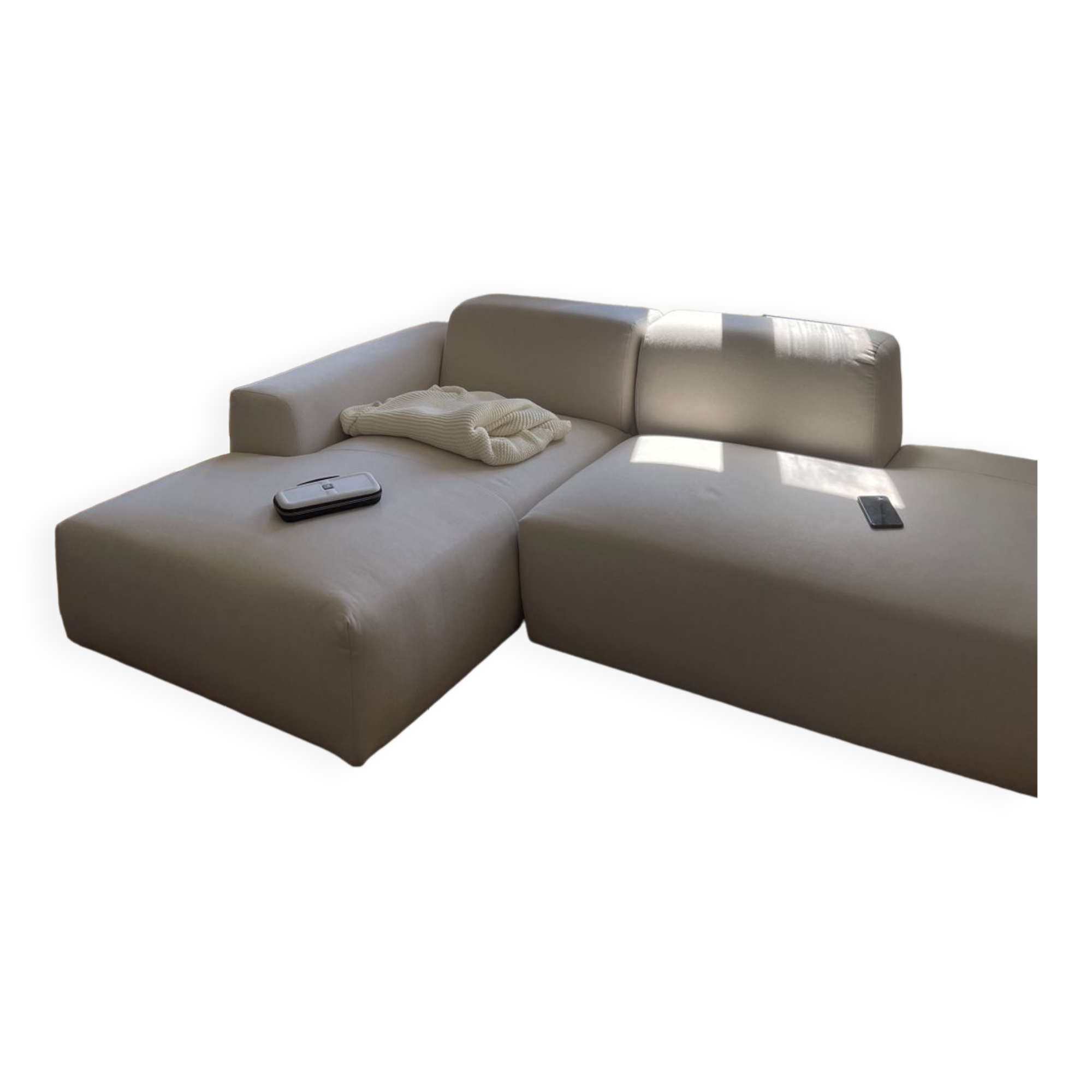 MYCS ivory sofa