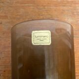 Série de 6 verres à whisky Luminarc verre moulé fumé vintage