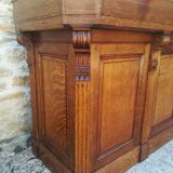 Solid oak countertop