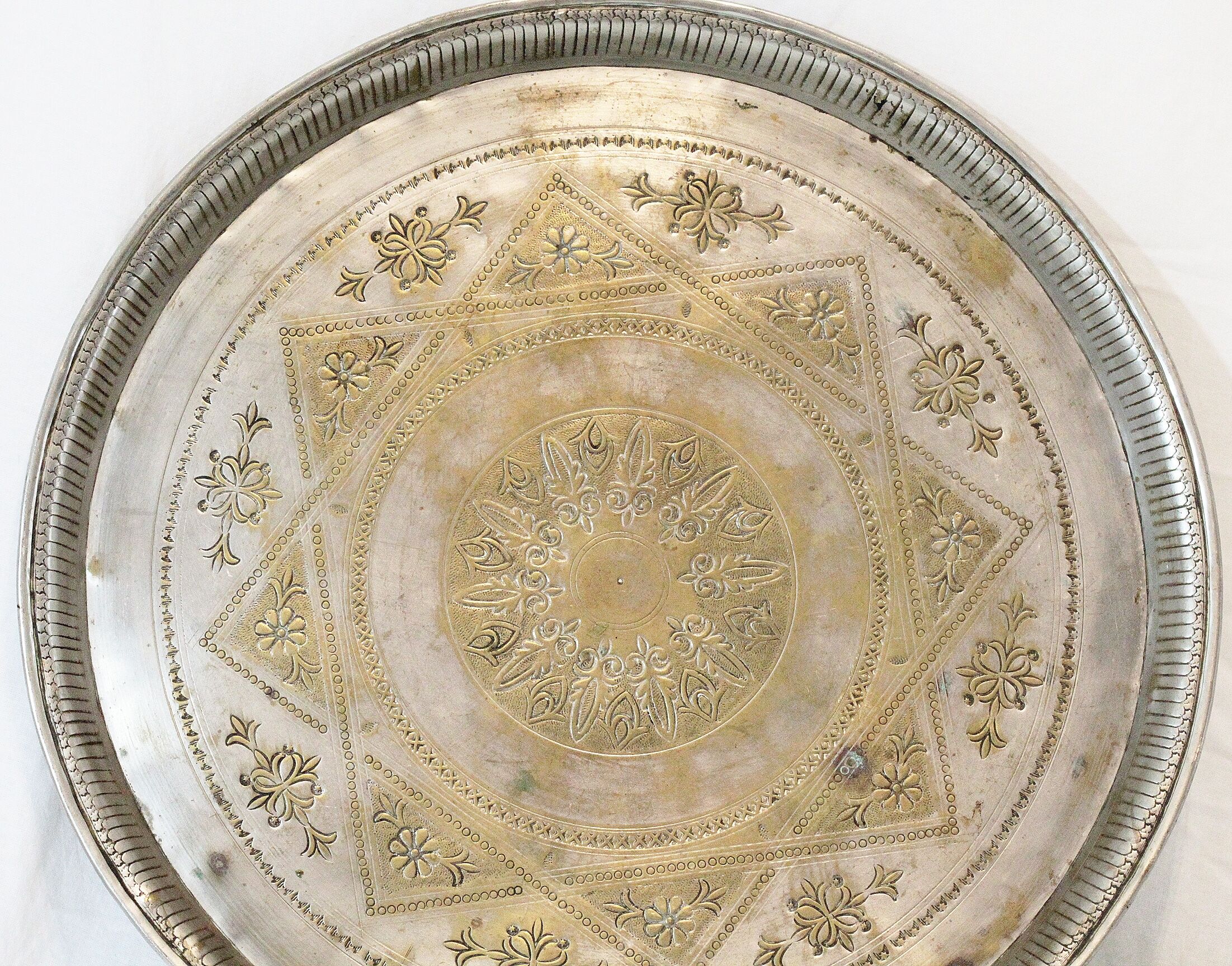 Vintage Moroccan tray