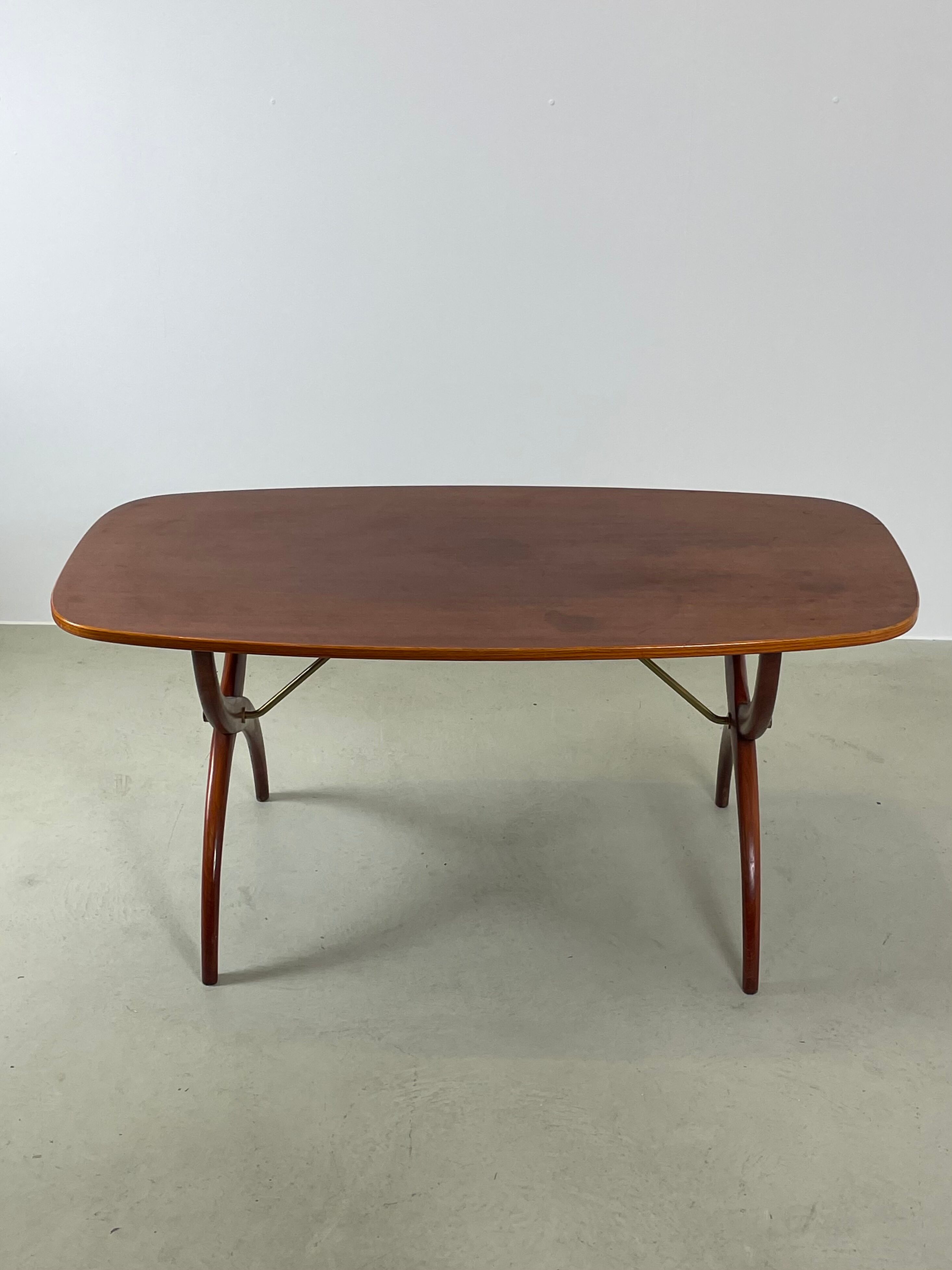 Table basse suédoise midcentury années 1960