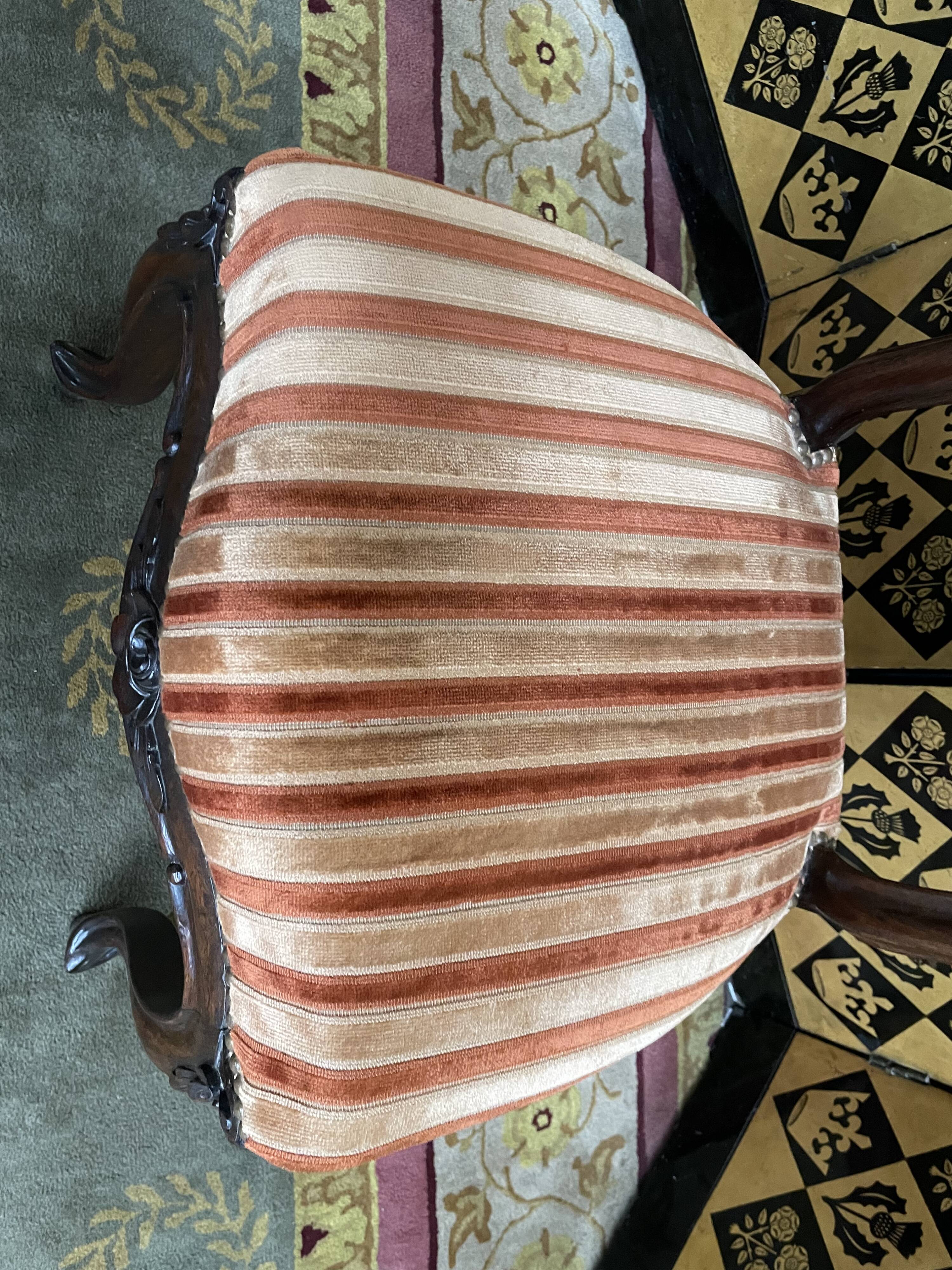 Suite de 6 chaises louis philippe en palissandre