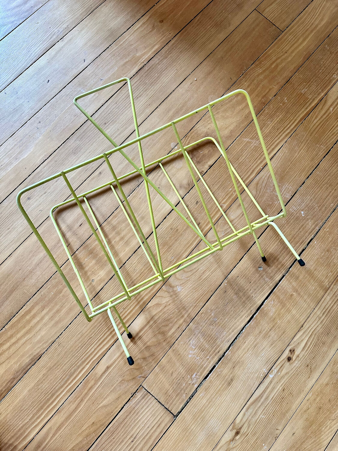 Vintage magazine holder pop 70'