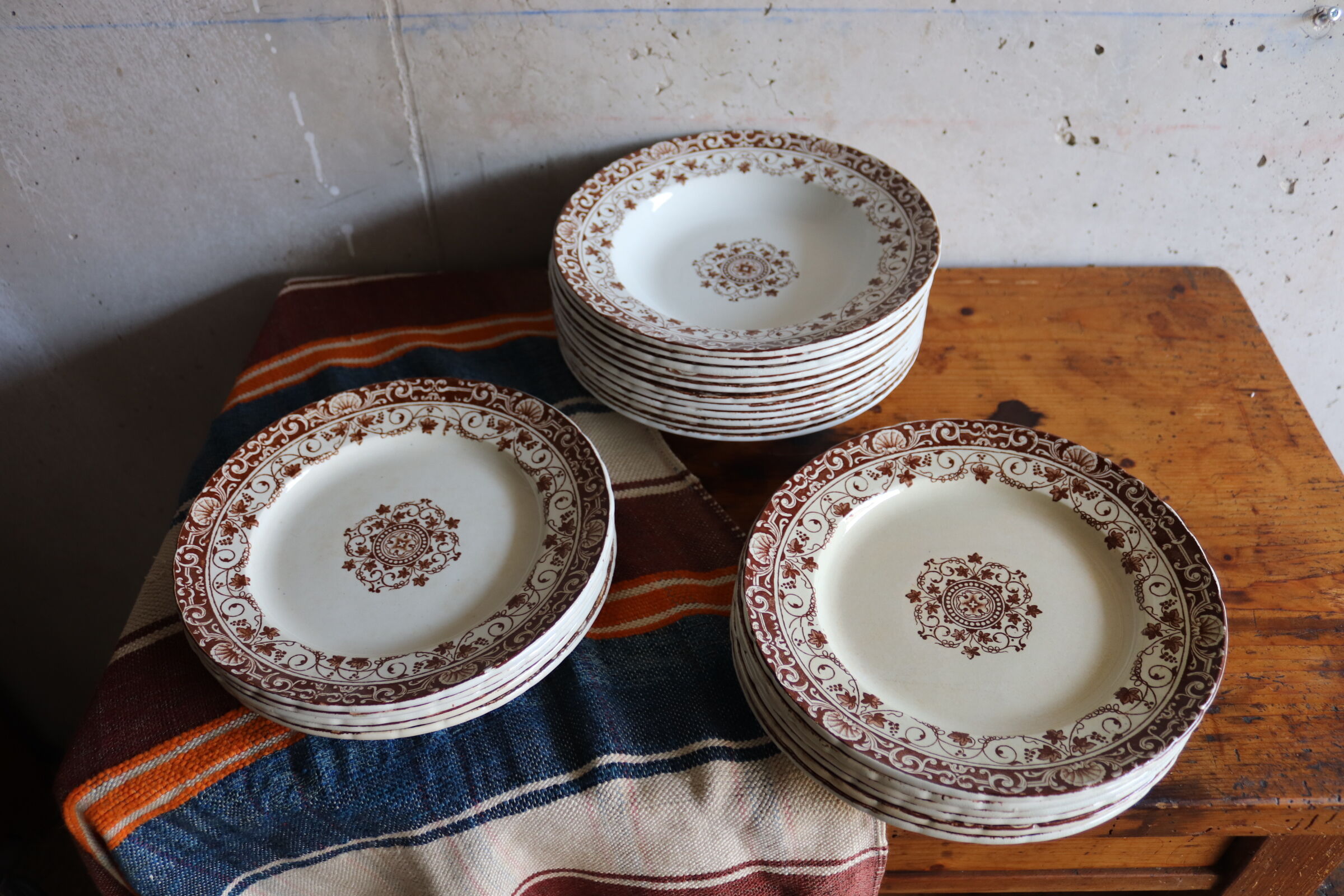 22 plates Jules Vieillard Louis LX
