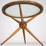 Mid-century round coffee table by Cesare Lacca, Italy, 1950s.