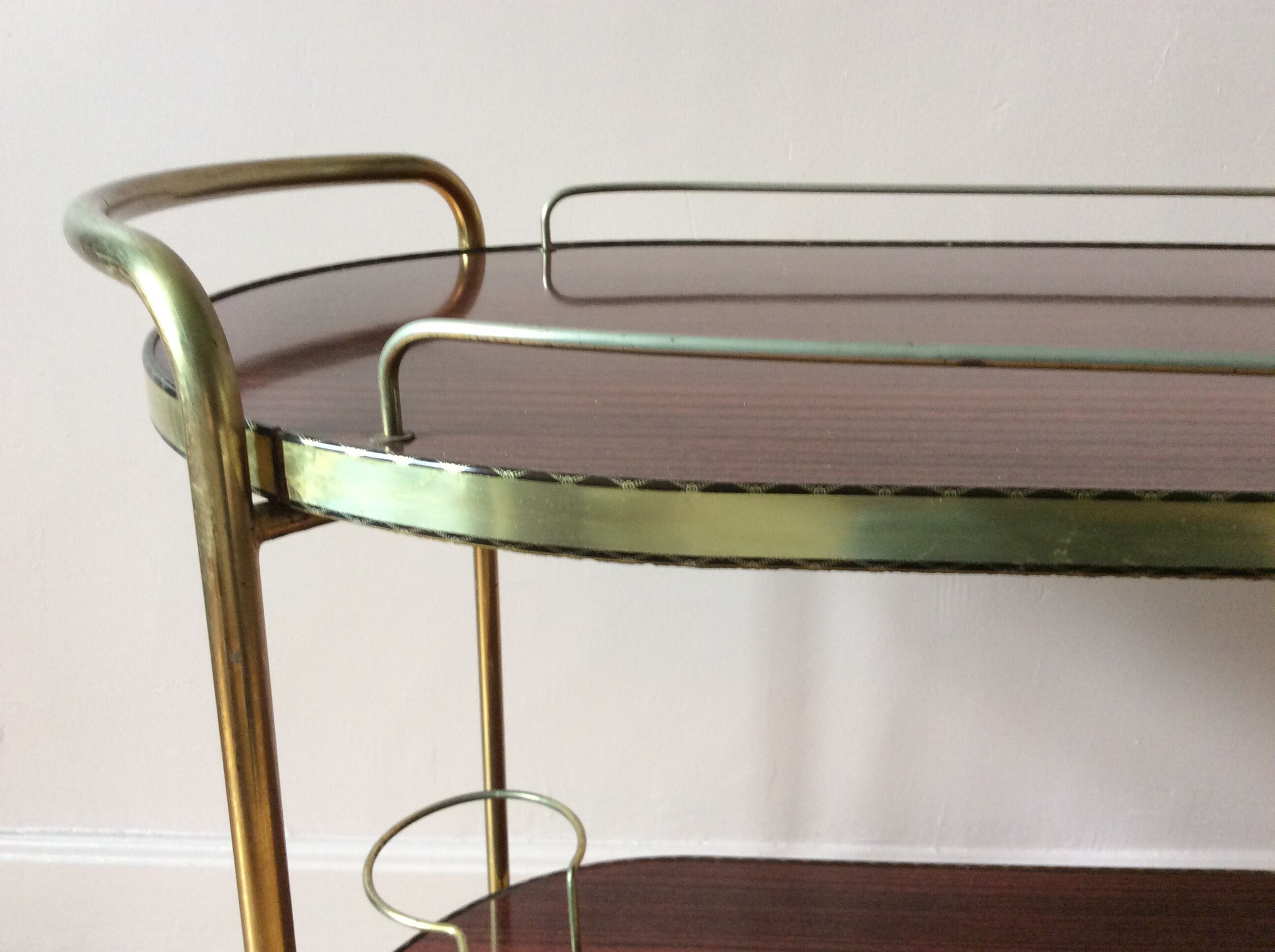 Vintage serving table