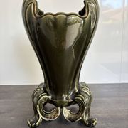 Vase ancien en céramique émaillée