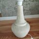 pied de lampe vintage en grès chamotté