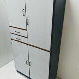 Vintage high sideboard in formica / storage cabinet