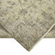 Handmade oriental beige carpet 182 cm x 271 cm