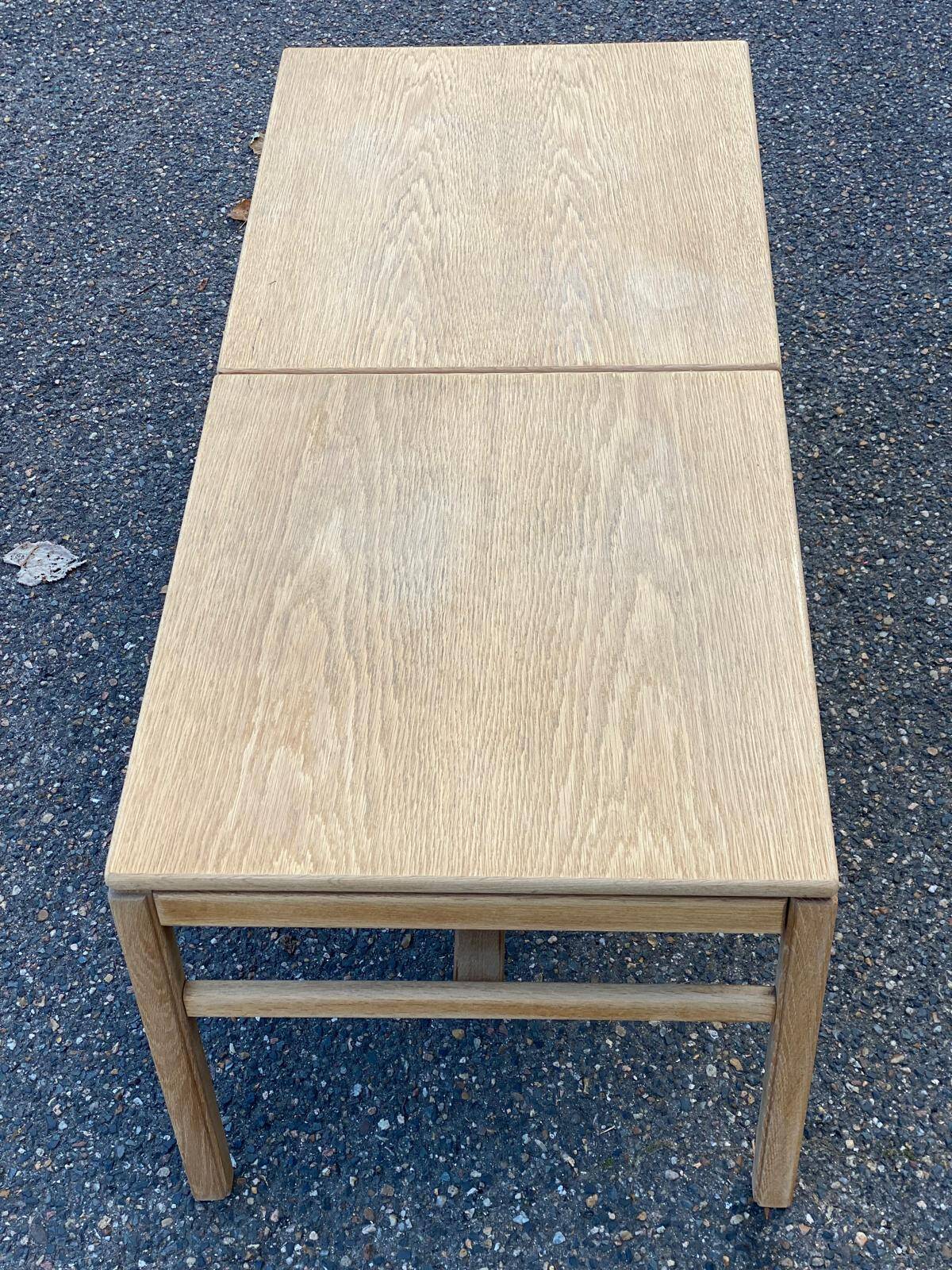 60s Scandinavian Oak Coffee Table "Casino" by Tingströms