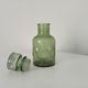 Vintage 60s carafe in bubbled molded glass