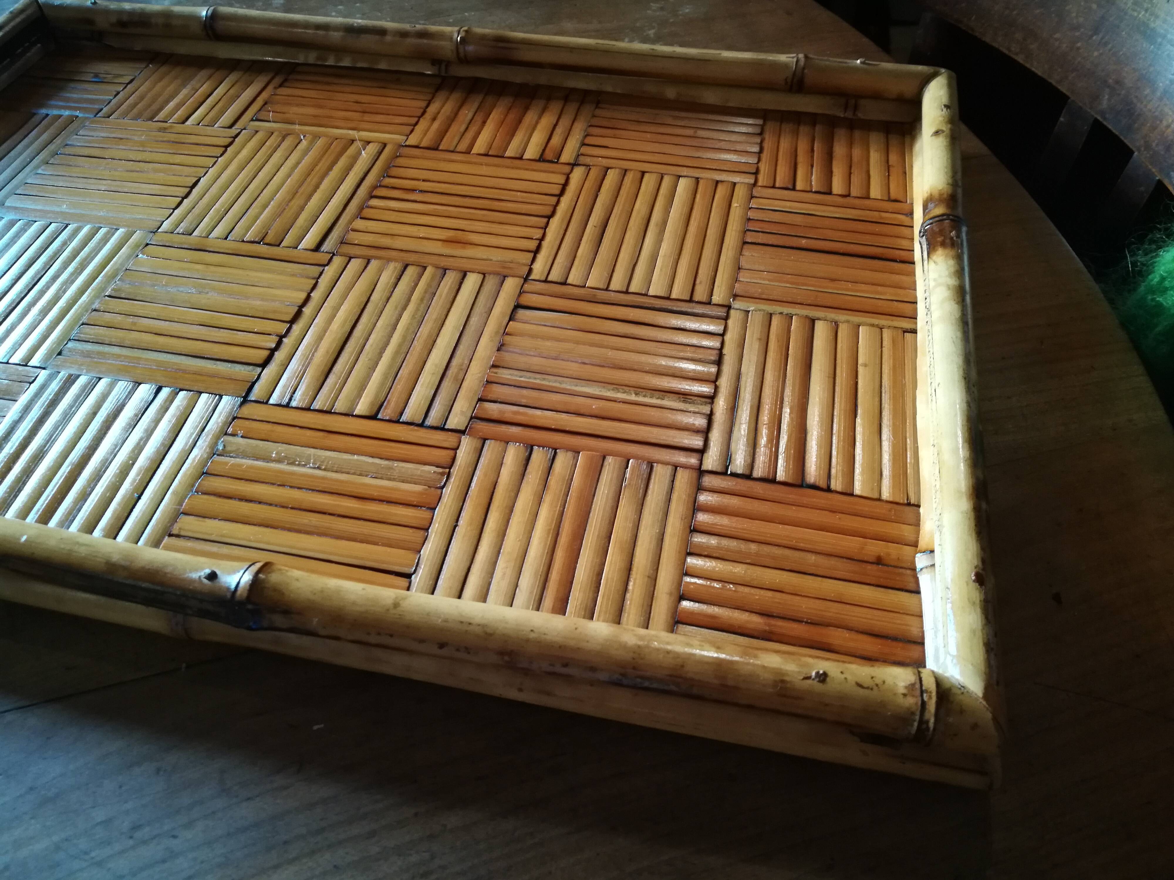 Bamboo tray