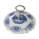 Cheese platter in faience of Sarreguemines Romantic model
