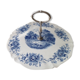 Plateau à fromage en faience de Sarreguemines  Modèle Romantic
