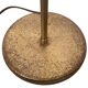 Brass Swing Arm Library floor lamp Holtkoetter Germany 1980s