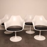 Dining chair with armrests by Eero Saarinen for De Coene & Knoll - US - 1960's