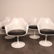 Dining chair with armrests by Eero Saarinen for De Coene & Knoll - US - 1960's