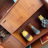 Buffet haut vintage en teck