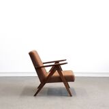 Mid Century Easy Chair Model B - 310 Var in Mocha Foam Loop
