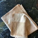 Cotton/linen tablecloth with five napkins dimensions: height -200cm- width -150cm-