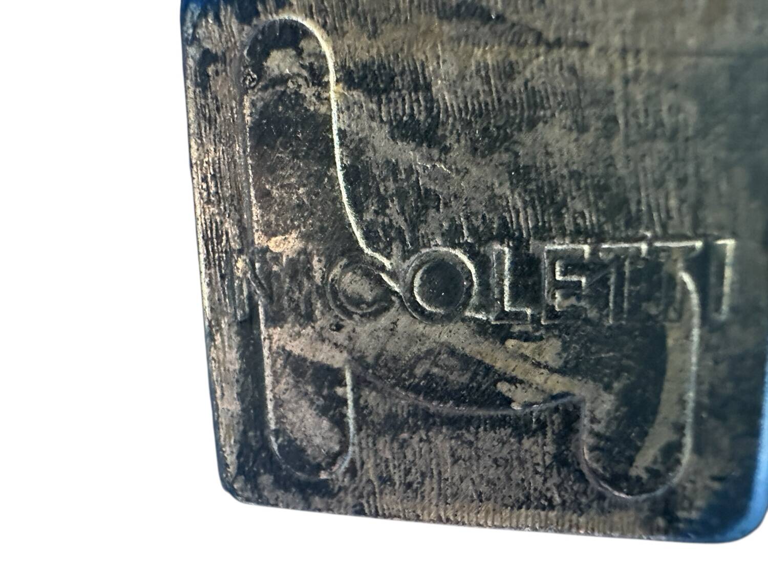 Méridienne et pouf en cuir de Nicoletti, Italie, années 1980.