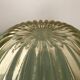 Antique yellow glass salad bowl