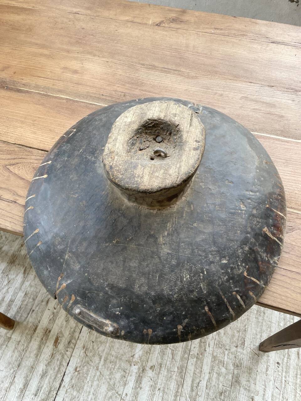 XL wooden Tuareg dish