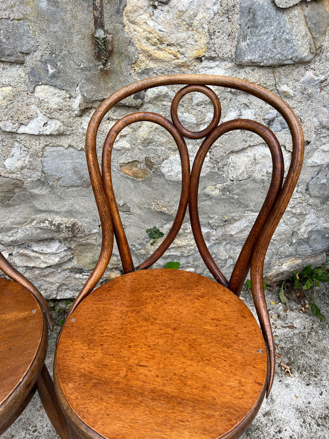 Chaises bistrot en bois Mobel Fabrik