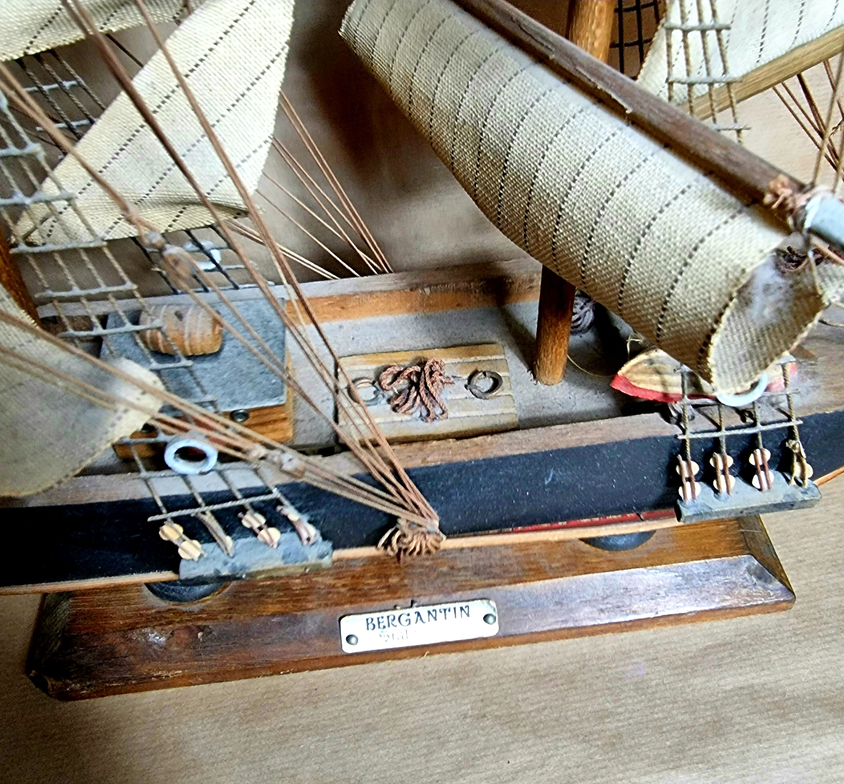 Old boat model