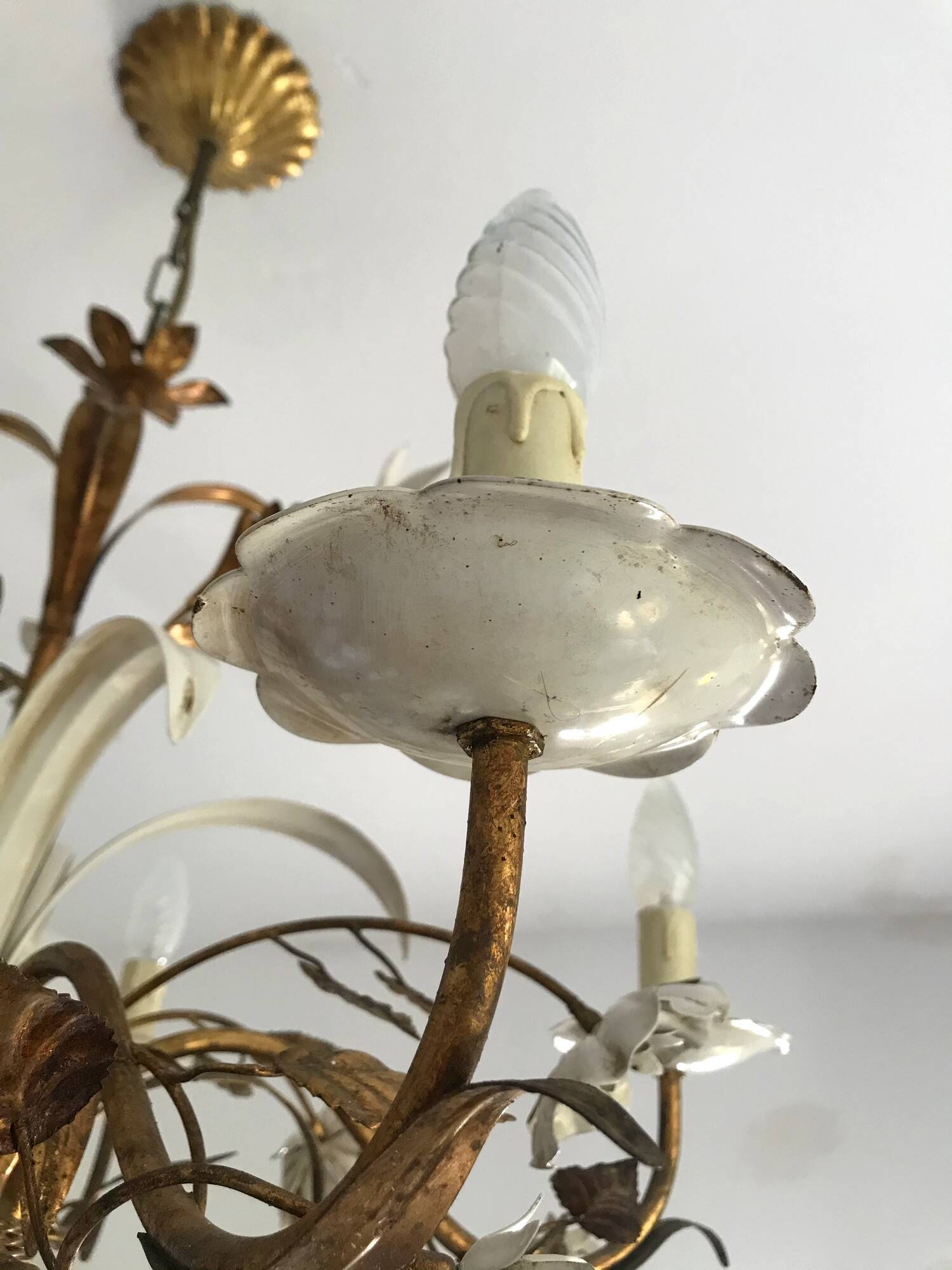 Vintage pendant light by Hans Kogl