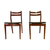 Pair of Scandinavian chairs 60s