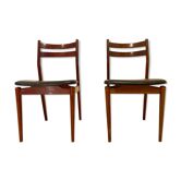 Pair of Scandinavian chairs 60s