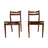 Pair of Scandinavian chairs 60s