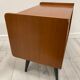 Pair of 1960s bedside tables compass feet