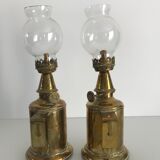 Flashy brass bee lamp lot